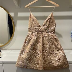 Alice + Olivia Cream Dress